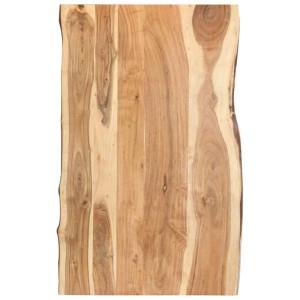 vidaXL Tischplatte Massivholz Akazie 100x50-60x3,8 cm 286332