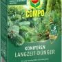 Compo Koniferen Langzeit-Dünger 2 kg Packung für gesunde Nadelgehölze.