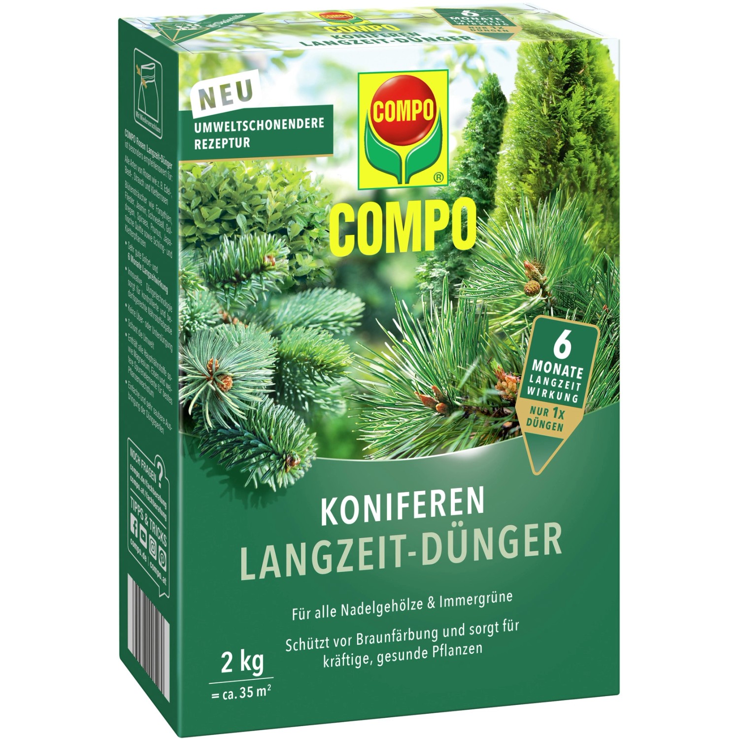 Compo Koniferen Langzeit-Dünger 2 kg