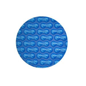 Blaue Evolution Solarplane, rund, 600cm, mit Geobubble-Technologie für Pools.