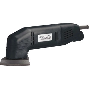 CMI Deltaschleifer 180 W zum Schleifen von Ecken und Kanten. Inkl. Schleifpapier und Staubbeutel.