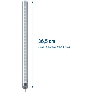 Tetra LED LightWave Single Light 430, Aquarium Beleuchtung mit Adapter, 36,5 cm (43-49 cm inkl. Adapter)