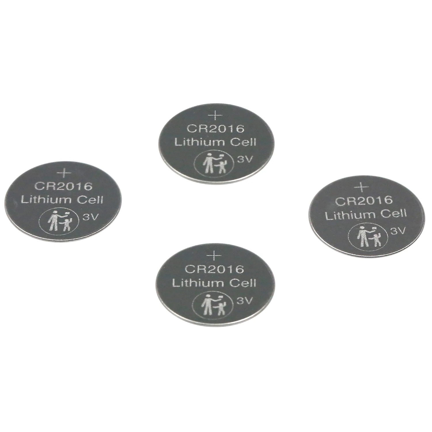 Knopfzelle Lithium CR 2016 4 Stück