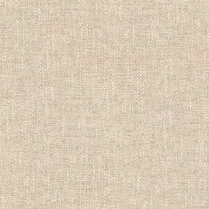 Sandfarbene Papiertapete in Leinenoptik mit feinem Leinenmuster für Wohn- und Schlafzimmer.