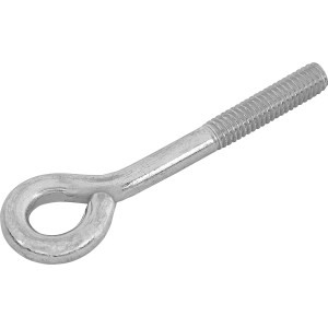 Ringschraube Verzinkt Kunststoff Weiß Ø 3,3 x 25 mm 6 Stück