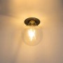 Moderner, runder QAZQA Einbaustrahler Insight in Schwarz mit E27 Fassung. Ideal für Lampen & Leuchten.