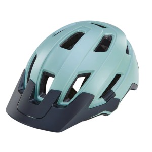 Mintfarbener Prophete Fahrradhelm Biodom Smart, Größe 54-58, mit schwarzem Visier.
