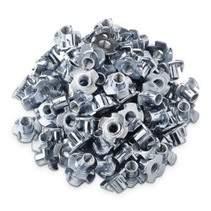 SOTECH 100 Stück Einschlagmuttern M6 x 10 mm