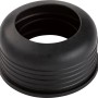 Schwarzer HT-Gumminippel Ø 50/68 mm für Siphondichtungen und Rohrverbindungen.