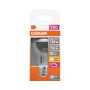 Osram LED-Leuchtmittel E27, Glühlampenform, silber verspiegelt, 7W, 700lm, warmweiß, dimmbar.