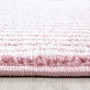 Detailaufnahme: Ayyildiz Kinderteppich Kids 620 Pink, gestreift, 160x230 cm.