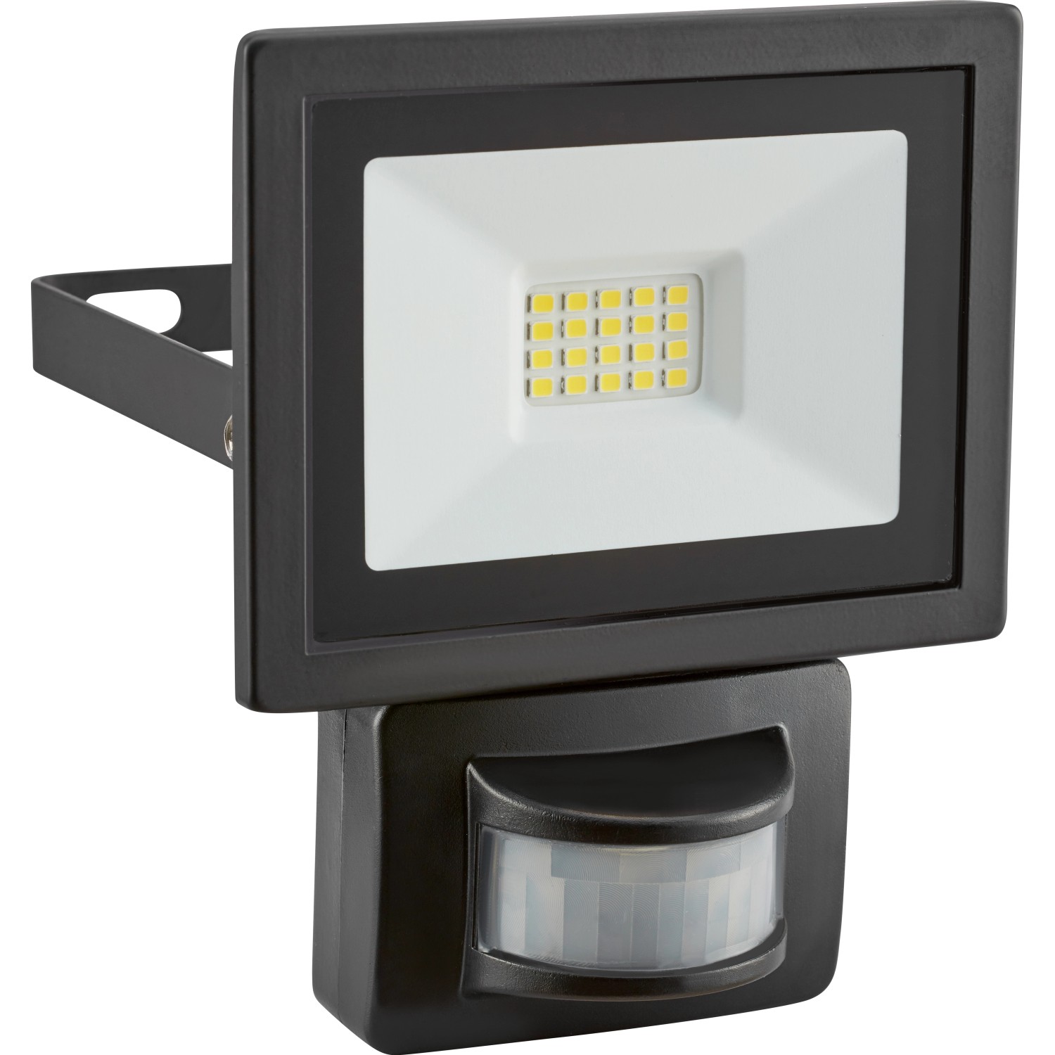 Außenstrahler mit Bewegungssensor FLS 7W - LED Aluminium Schwarz günstig online kaufen