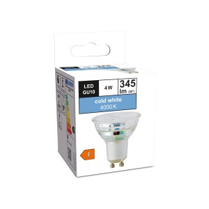 LED-Leuchtmittel GU10 4 W kaltweiß 345 lm 5,3 x 5 cm (H x Ø)