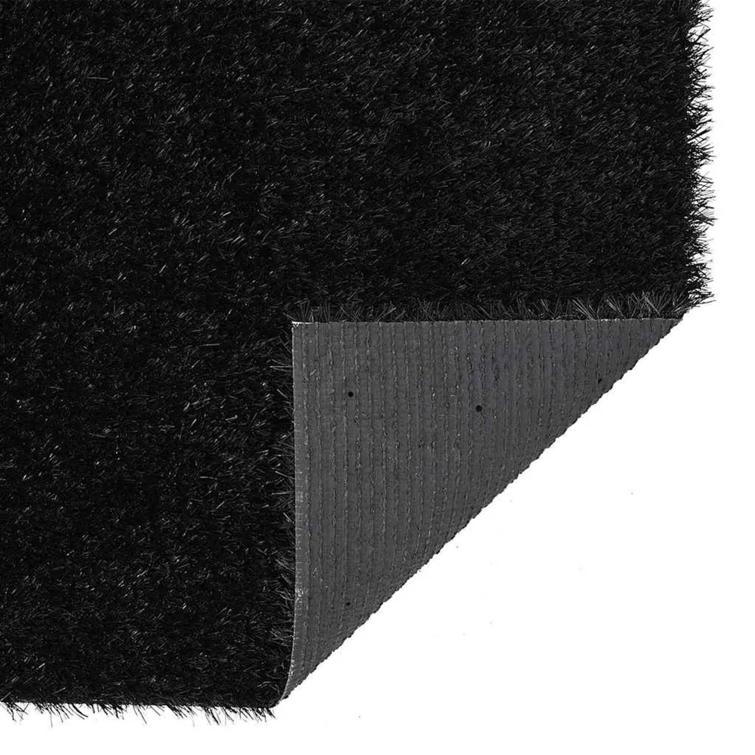 vidaXL Kunstgras Schwarz 15 x 1 m Polypropylen 42006444_6