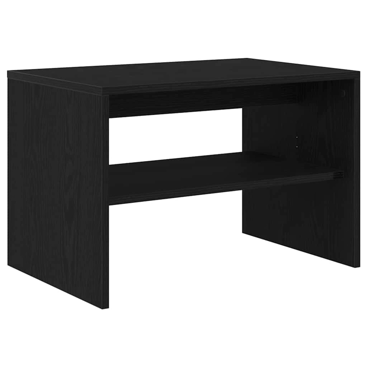 vidaXL TV-Schrank Schwarz Eichen-Optik 60x40x40 cm Holzwerkstoff 859101 günstig online kaufen