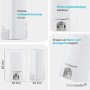 Weißer Homematic IP Lichtsensor außen, kompakt, wetterfest, für Wandmontage oder als Standgerät. Misst Helligkeit für Smart Home.