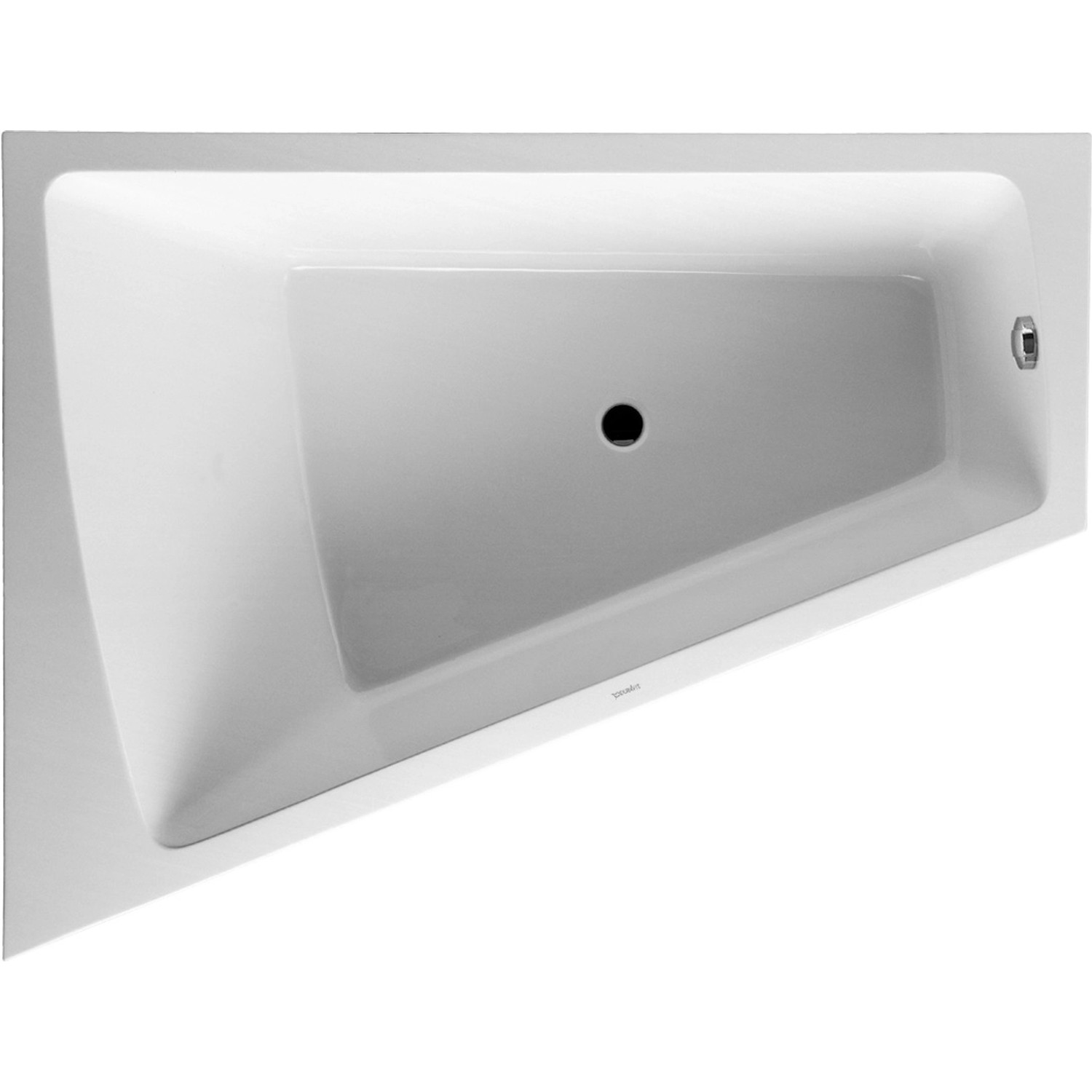 Duravit Eckwanne Paiova 180 cm x 140 cm links mit Acrylverkleidung