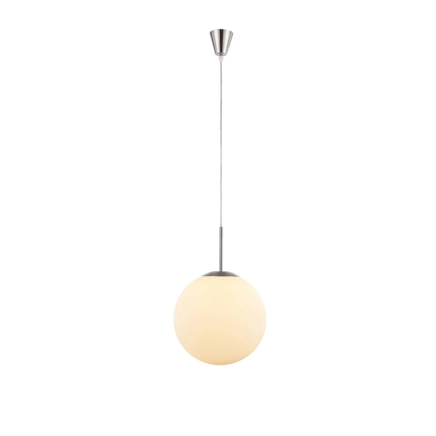Lindby Pendelleuchte Rhona 9624113 Modern in Weiß aus Glas 1-flammig E27 Wo günstig online kaufen