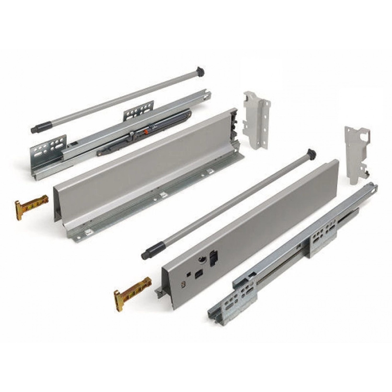 SOTECH Schubladensystem Modern Box Zargenhöhe 135 mm Nennlänge 450 mm Soft Close