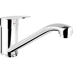 Einhebel-Küchenarmatur Brindisi, Chrom, schwenkbarer Auslauf für flexible Nutzung.