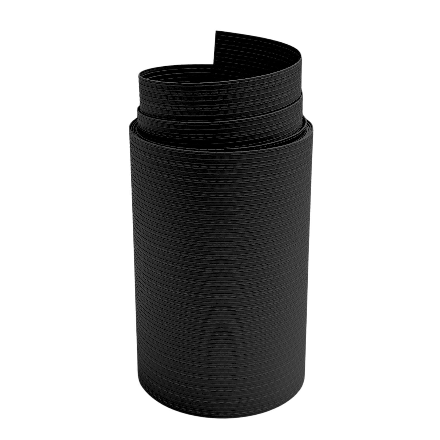 zaunzu Sichtschutz DELUX-R Einzelstreifen mit Wabenstruktur Schwarz 2,55m günstig online kaufen