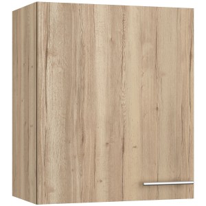 Optifit Hochschrank Erik290 in Wildeiche, 60 cm breit, für die Küche.