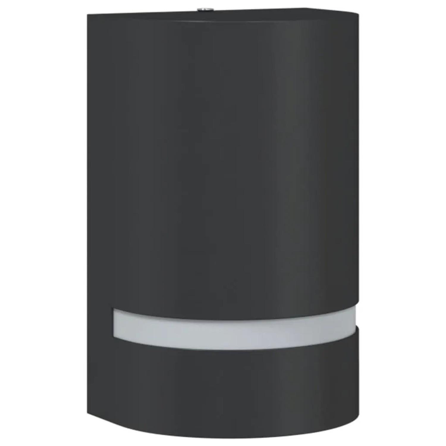 vidaXL Außenwandleuchte Schwarz Aluminiumdruckguss 4006330