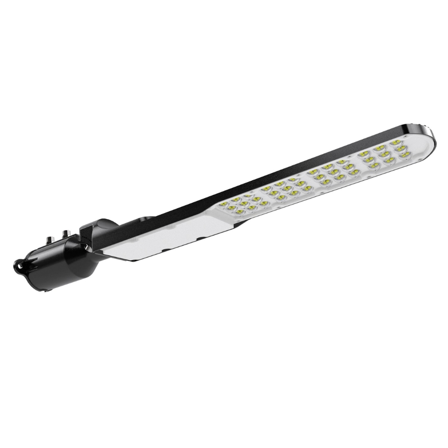 Thumbnail - LUXULA LED Mastleuchte Straßenlampe LED Straßenleuchte SLIM 100 W 12000 lm IP65 Neutralweiß Wand und Mastmontage