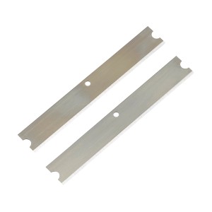 Zwei LUX Ersatzklingen für Fensterschaber, 10 cm breit.