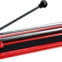 Roter Fliesenschneider 430 mm zum Zuschneiden von Fliesen.