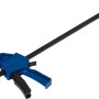 LUX Einhandzwinge 300 mm, blau/schwarz, Spannwerkzeug zum Spannen und Spreizen.