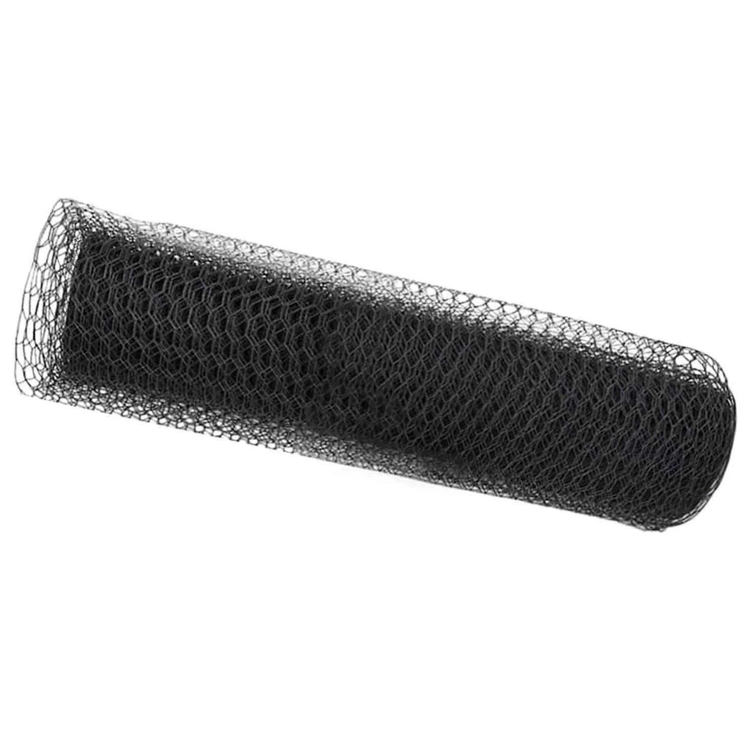 vidaXL Hexagonzaun Grau 0,5 x 100 m PVC 42005593