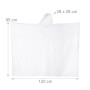 Relaxdays Regenponcho PE Transparent Einweg 20er Set 95 cm x 120 cm 20 g_4