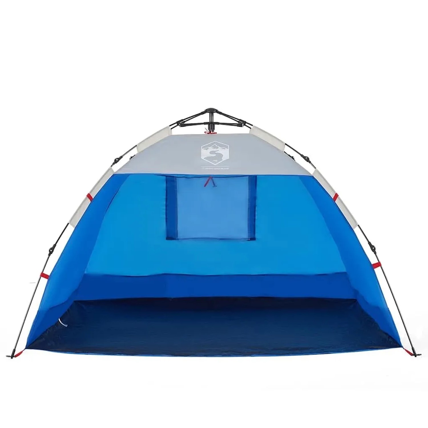 vidaXL Strandzelt 2 Personen Azurblau Quick Release Wasserdicht 4005296_6