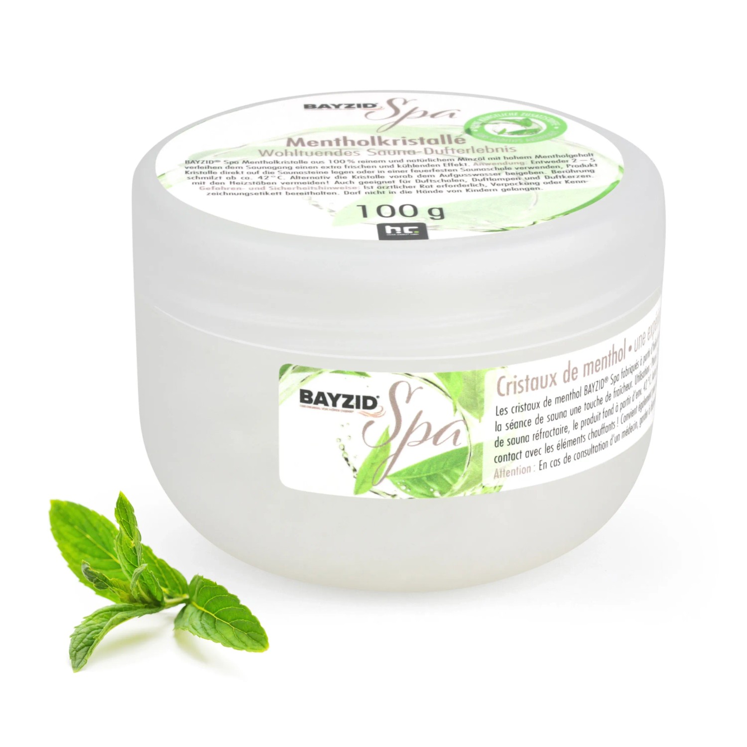Bayzid Spa Mentholkristalle für die Sauna 100g