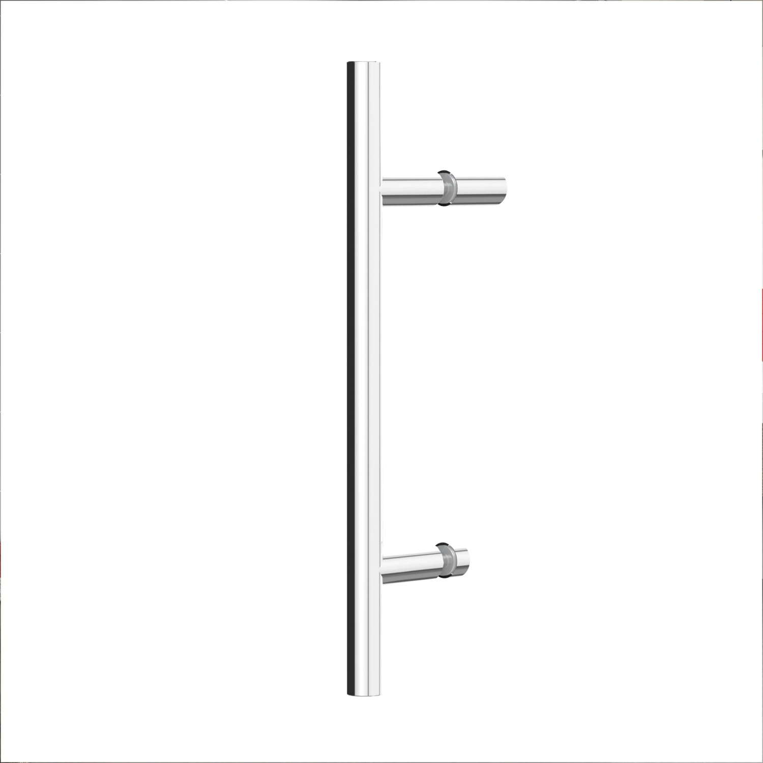 Detailaufnahme: Griff der Schulte ExpressPlus Runddusche AlexaStyle2.0 aus Alu-Natur.