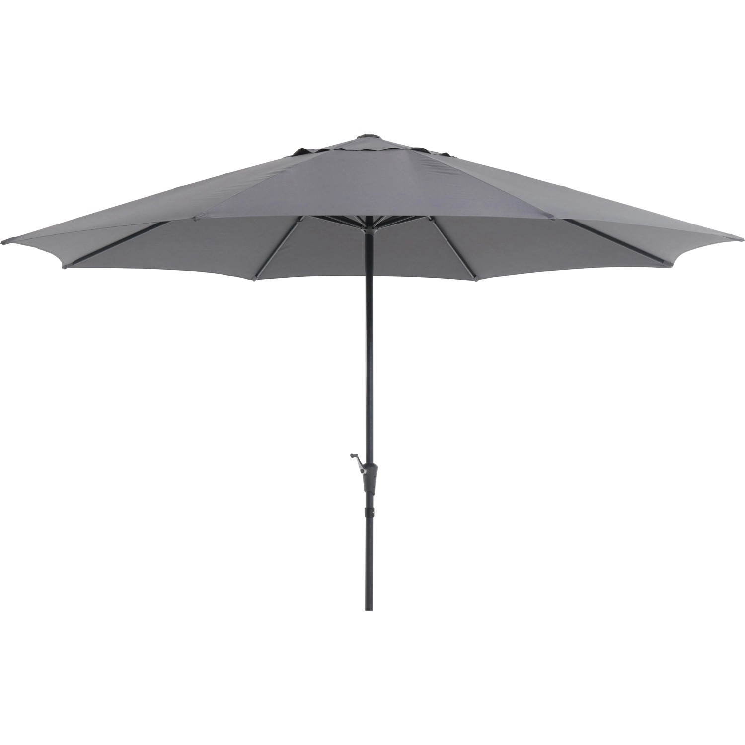 Marktschirm Honolulu Ø 400 cm Anthrazit mit Kurbel