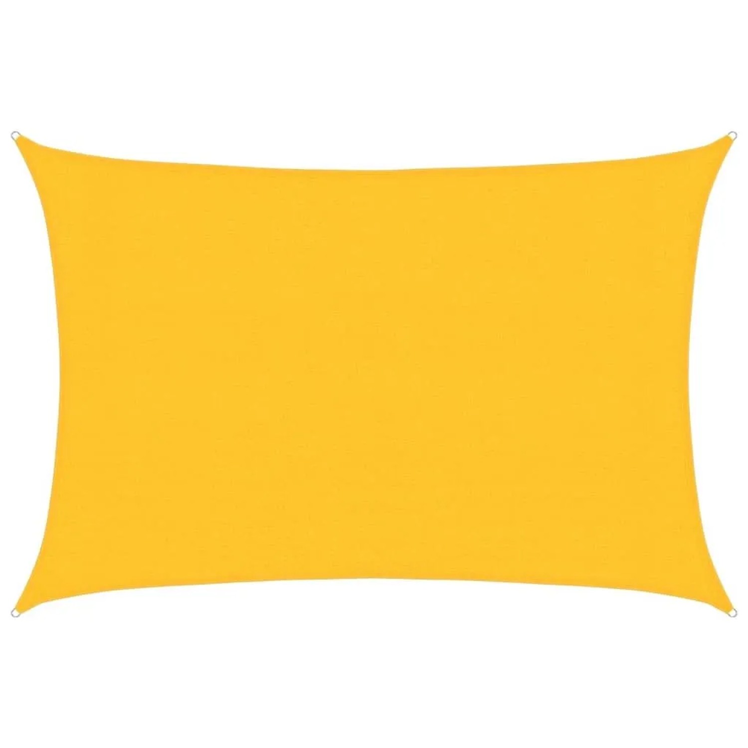 Furnicato Sonnensegel 160 G M² Gelb 3x5 M Hdpe