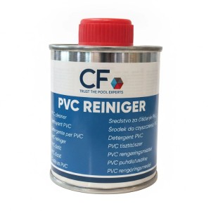 Summer Fun PVC Reiniger in Metallkanister mit rotem Deckel, CF Logo, für Pool Verrohrung.