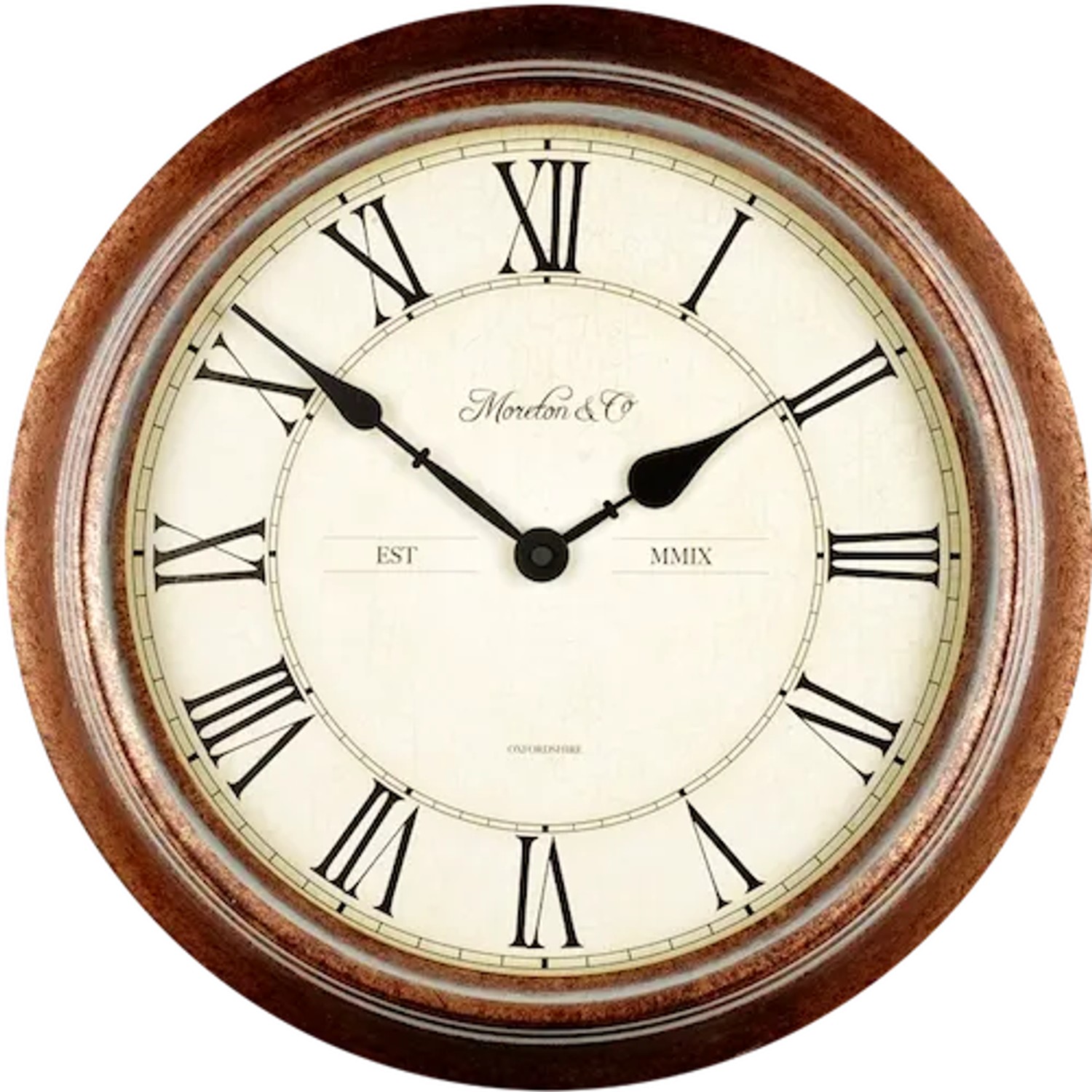 technoline Quarzwanduhr WT 7006 braun