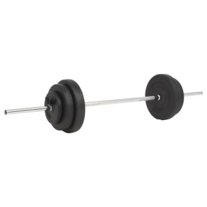 vidaXL Langhantel mit Gewichten 60 kg 3145017