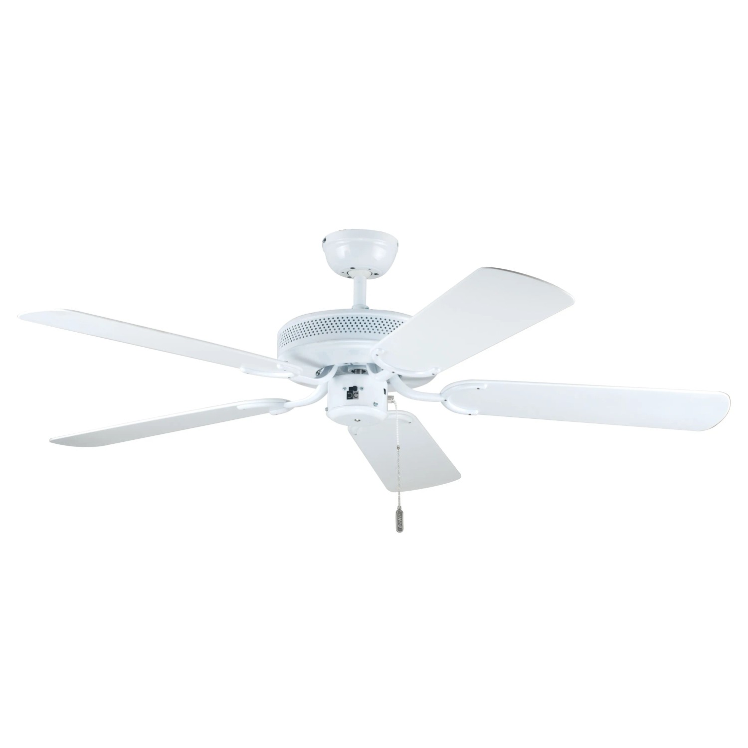 DEKO-ELEKTRO Deckenventilator White Eagle Slimline 103 cm mit Zugschnur
