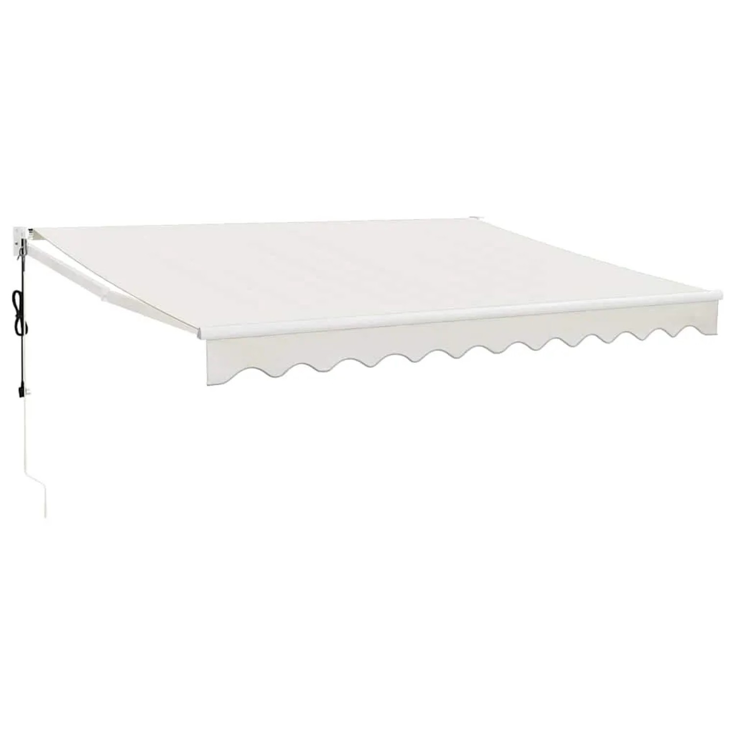 vidaXL Elektrische Markise mit Kurbel Creme 3x2,5 m 3154476