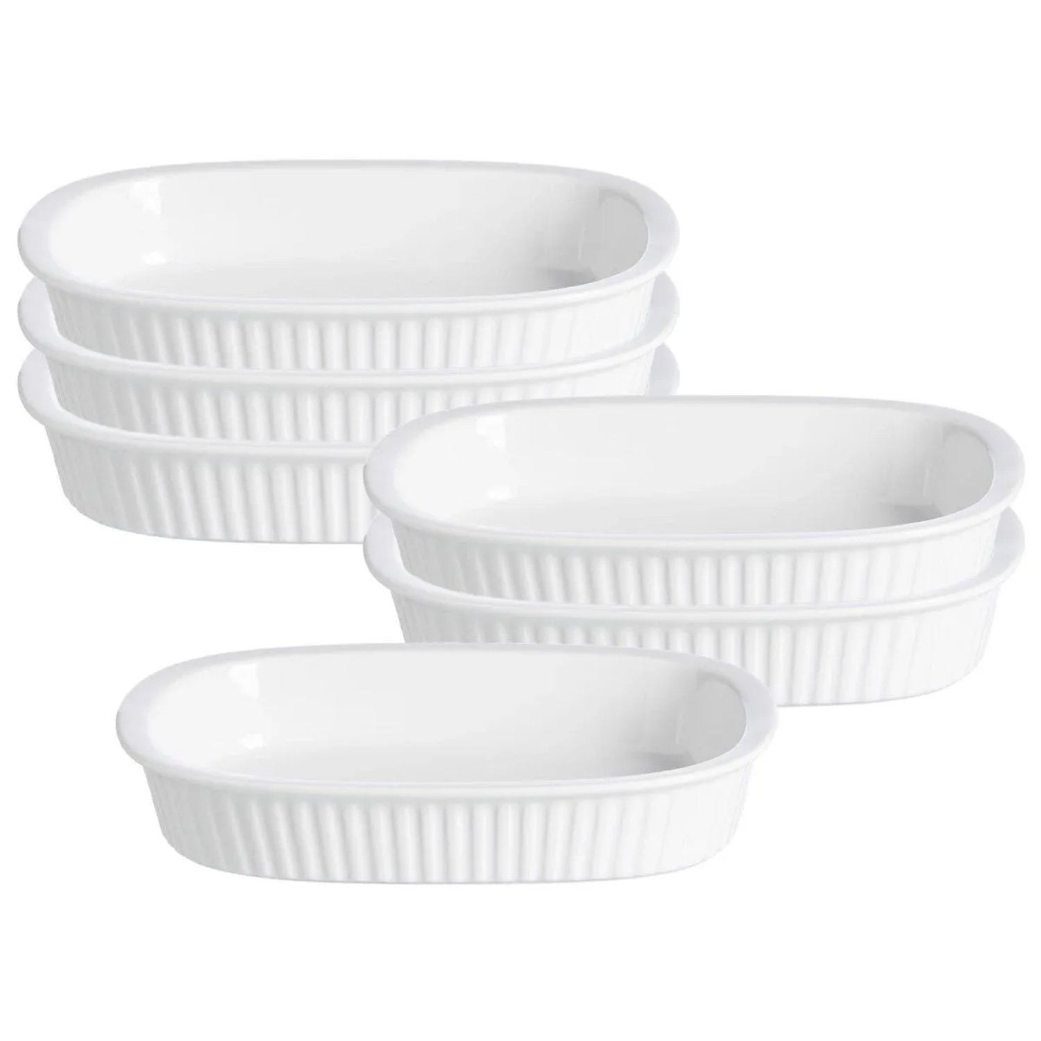 Ritzenhoff & Breker Bianco Auflaufform 22 x 16 cm 6er Set