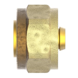 Kirchhoff Klemmfitting aus Messing, 16 mm x 24,2 mm (3/4 IG) für MSVR Blank