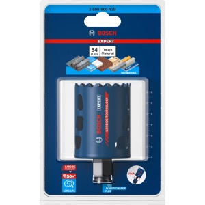 Bosch Expert Lochsäge Tough Material, Ø 54mm, für präzise Löcher in verschiedenen Materialien.