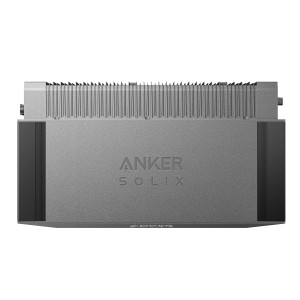 Anker Solix Solarbank 2 E1600 Pro, Stromspeicher für Balkonkraftwerke, graues Gehäuse.