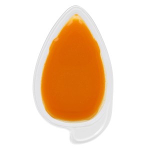 Lucky Lou Katzen-Trockenfutter Mäusle Drink-Snack Cheddar, orangefarben in Mausform