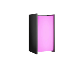 Philips Hue Turaco Wandleuchte, smarte Außenleuchte mit Farbwechsel, anthrazit.