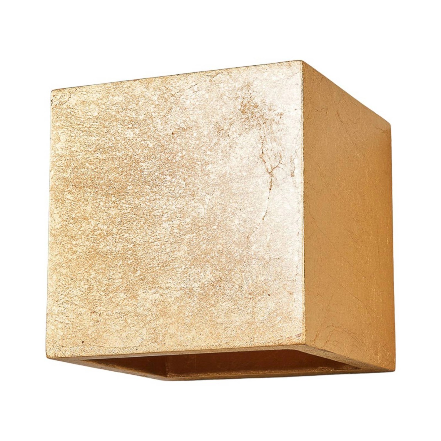 Lindby Wandleuchte Wandlampe Innen Yade 9613066 Modern in Gold Messing aus günstig online kaufen